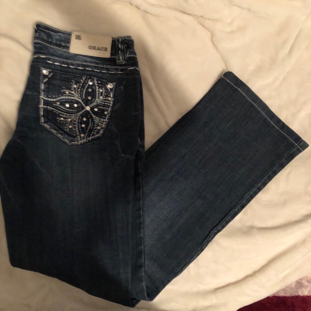 Grace jeans 👖 size 9 used once